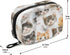 Ollabaky 7 Pill Organizer Cute Kittens Cartoon Cats Travel Pill Cases Bag Portable Pill Container Days Pill Box