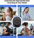 RQH JMQ004, Massager for Back & Neck Deep Tissue Pain Relief, Shoulder Massager, Jet-Black