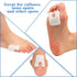 48 Pieces U-Shaped Felt Callus Pads - Metatarsal Foot Pads for Pain Relief, Self-Adhesive Foam Cushion for Men & Women