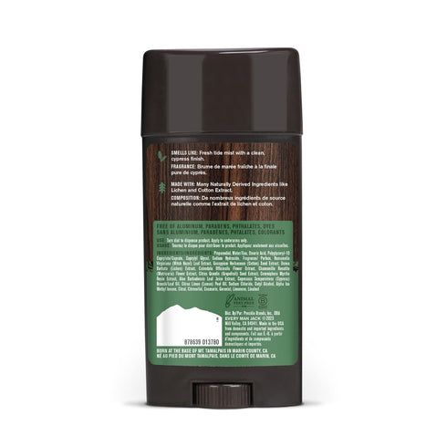 Every Man Jack Pacific Cypress Men s Deodorant, Aluminum Free, Long Lasting Odor Crushing Formula - 3oz Twin Pack