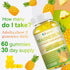 Magnesium Glycinate Gummies 400mg - Sugar Free Magnesium Taurate, Malate with Vitamin D, B6, CoQ10, 120 Gummies