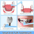 Tangseajiao 4 Pcs Multicolor Lightweight Orthodontic Toothbrush, Orthodontic Toothbrush with Small Head, Ultra Soft Gum