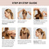 Kitsch PONYFULL Hair Volumizer Tool - Adds Lift and Style to Your Ponytail, Includes 3 No Snag Elastic Ties