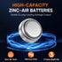 OAKDOLCHE 13, 90 Count, 1.4V Hearing Aid Batteries Size Mercury Free Zinc Air, Long Lasting & Easy to Open