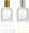 2 Pack 50ml Refillable Spray Perfume Bottles, Portable Clear Atomizer, Travel Perfume Dispenser