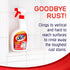 IRON OUT Rust Stain Remover Spray Gel, 24 Ounces, 3-Pack for Bathrooms, Kitchens, Laundry, and Outdoors