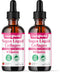 LIQUIDHEALTH 100% Vegan Collagen Plus Biotin 100,000mcg Liquid Drops - Plant-Based for Hair, Skin & Nail Growth
