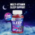 Sleep Vitamins, Fast Acting, Natural Sleep Gummy Supplement for Adults, 60 Gummies, 12mg Melatonin, Chamomile & Zinc