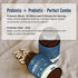 Probiotic 60 Billion CFU, 19 Strains with Organic Prebiotic, 60 Vegan Caps for Digestive & Immune Health