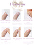 Press on Nails Medium Almond SWEKKE, Full Cover Fake Nails with 3D Bow Designs, 24Pcs Cute Acrylic Nails