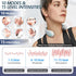 INSHUEY Neck Massager for Pain Relief with Heat Portable Electric Pulse Deep Tissue Trigger Point Cervical Massager