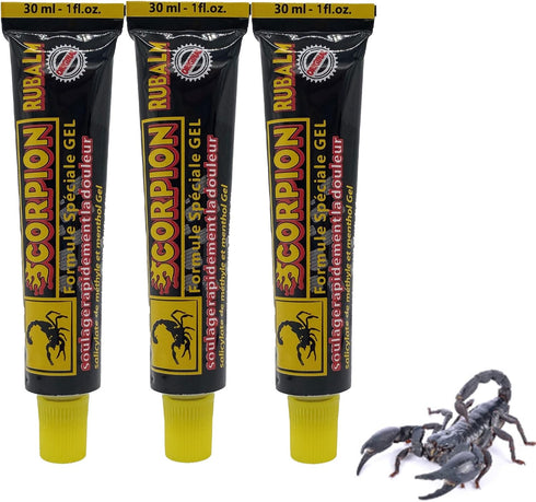 KONGDY 3 Pcs Scorpion Cream, Extra Strength Cream, 30 ml/Tube (3 oz)