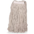 SPARTA Flo-Pac Cotton Mop Head ¦ Cut-End, Narrow Band with White Band for Organized Cleaning, 32 Inches, Tan