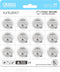 XUNIUZERO 2032 Lithium Battery (12 Pack) Child Safety Features Compatible with AirTag Key