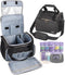 Waxing Kit Carry Bag Compatible with Tress Wellness, Portable Organizer for Wax Warmer and Accessories, Elegant Grey