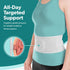 BraceAbility Umbilical Hernia Belt - Abdominal Binder Truss with Compression Pad for Navel, Ventral, Hiatal Relief