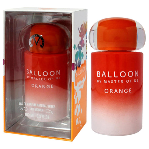 Jean-Pierre Sand Balloon Orange Eau De Parfum for Women, Elegant Bottle