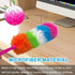 2 Pack 22-Inch Rainbow Reusable Microfiber Dusters, Bendable Washable Feather Duster for Home, Office, Car Cleaning