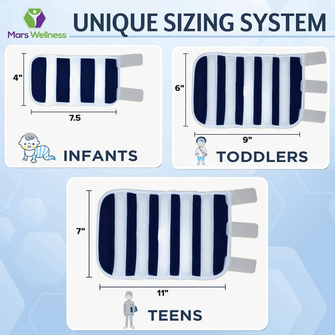 MARS WELLNESS Premium Infant Elbow Immobilizer Stabilizer Splint/Arm Restraint for Baby