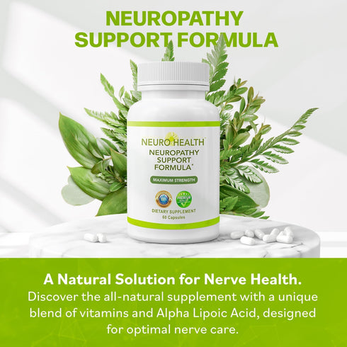 Nerve Support Formula for Neuropathy - Your Nerve Savior Supplement with B Vitamins for Nerve Discomfort Relief - 60