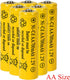 12 Packs AA Garden Ni-Cd Batteries 1.2V 700mAh - Rechargeable for Solar Lights, Landscape Lighting