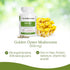 Real Mushrooms L-Ergothioneine, Golden Oyster Mushroom Extract (60ct) - Immune Support & Brain Supplement
