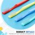 CHENGU 200 Pack Disposable Toothbrush, Individually Wrapped Travel Toothbrushes for Adults, Soft Bristle, Multicolor