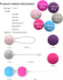 Set, kegel Exercise System, Kegel Exercise Weight Control Food-Grade Silicone: Pelvic Floor Exercise, Pelvic Floor