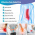 Comfytemp Ice Pack for Back Pain Relief, Reusable Gel Lower Back Wrap, 2 Packs, FSA HSA Approved, Hot Cold Compression
