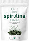Micro Ingredients Organic Spirulina Supplement, 3000MG Per Serving, 720 Tablets (4 Month Supply), Non-GMO