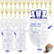 Condom Catheters for Men Overnight,20pcs Latex Sets,1pcs 2000ml Catheter Bags,2pcs 1000ml Leg