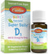 Carlson Baby's Plant-Based Super Daily D3, Vegetarian Liquid Vitamin D Drops, 400 IU per Drop, 90 Drops
