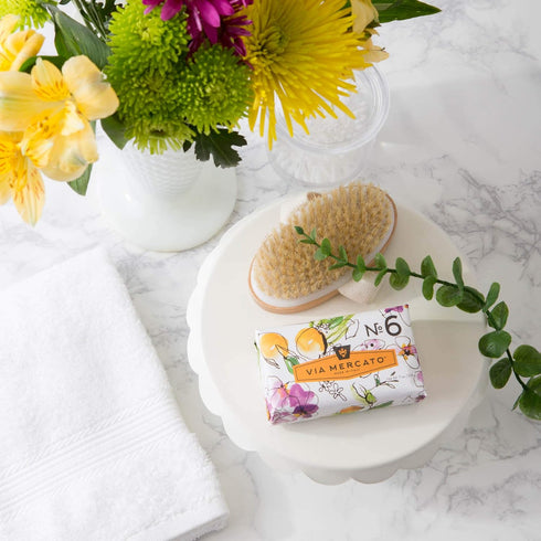 Italian Soap Bar (200 g), No. 6 - Fig, Orange Blossom & Cedarwood