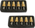 MENSI 4 Pack Spark Torch Igniter - Single Flint Spark Lighter for Propane Kitchen Torch Starter with 10pcs Free Flints