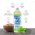 Natural Saltwater Mouth Rinse - Himalayan Pink Salt Water Oral Rinse, Organic Refreshing Mint Flavor, Fluoride Free, 16