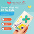 Travel First Aid Kit for Kids - Mini First Aid Kit for Car, Purse, Backpack, or Diaper Bag, 75 Piece Travel Medicine Kit