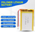 Qimoo 603959 3.7V 1500mAh 603959 Pack PH2.0mm Lipo Battery Rechargeable Lithium Polymer Battery with JST Connector