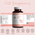 Mother Nutrient 100% Grass Fed Beef Liver Capsules, Sourced from Pasture-Raised Beef, 45-Day Supply - 180 Capsules