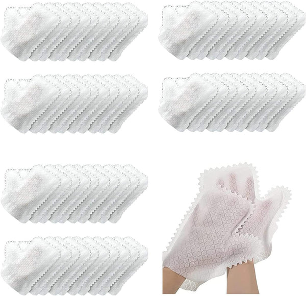 Home Disinfection Dust Removal Gloves: Microfiber Dust Remove Glove, Non-woven Fish Scale