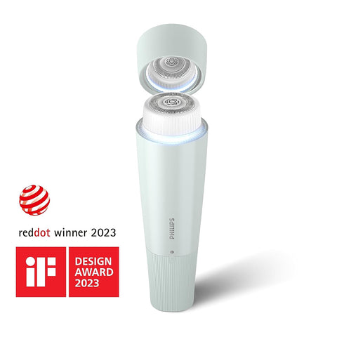Philips Beauty Series 5000 Electric Shaver for Women, Cordless & Compact Personal Groomer with Hypoallergenic Head