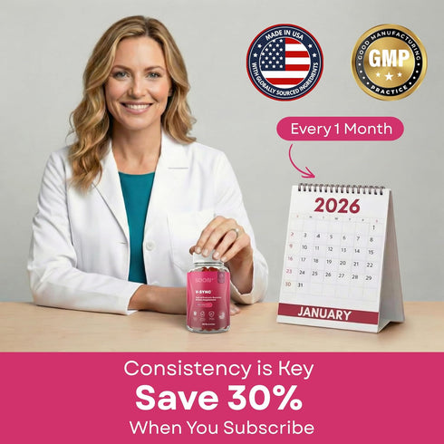 Gummies Immune, 60 Gummies SOON+ Feminine Balance for Women, V-Sync Pineapple Probiotics for pH Balance Support *