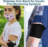 4 Pcs Diabetes Arm Band, Washable Reusable Sensor Cover Sleeve for Diabetic Supplies Sports