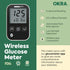 Okra Pro Glucose Monitor Kit - Syncs with Free App, Includes Meter, Test Strips, Lancets, Lancing Device, Carry Case