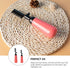 OSALADI 2pcs Hair Dye Bottle, Root Comb Applicator for Home Salon Hair Coloring