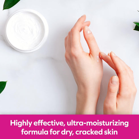 Udderly Smooth Extra Care Hand/Body Deep Moisturizing Cream, Unscented, 8 Ounce, 20% Urea