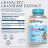 SOLARAY CranActin Cranberry Extract 400 mg - Bladder and Urinary Tract Health Support, Vegan, 180 VegCaps