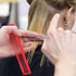 Patelai 10 Pieces Hair Cutting Comb, Fine Tooth Styling Barber Comb for Home Salon (Eye-catching Colors)