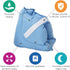 Set 2 DMI Heel Cushion Protector Pillow to Relieve Pressure from Sores and Ulcers, Foot Pillow, FSA HSA Eligible