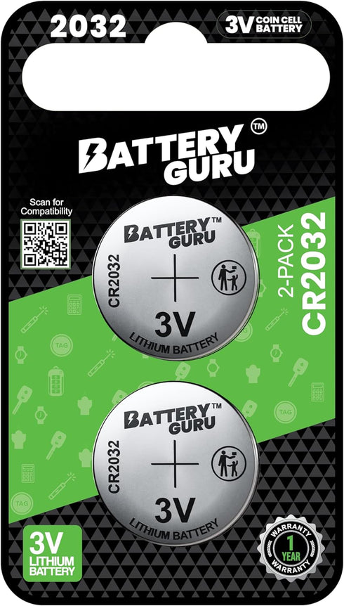 Car Key Battery for Audi A6 and S6 (2005-2024 A6 and S6 Remote Battery CR2032 3V Powered Pack of 2