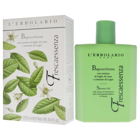 L'Erbolario Shower Gel – Toning Body Soap with Plant Extracts and Vitamin E, Energizing Body Wash - 8.4 oz